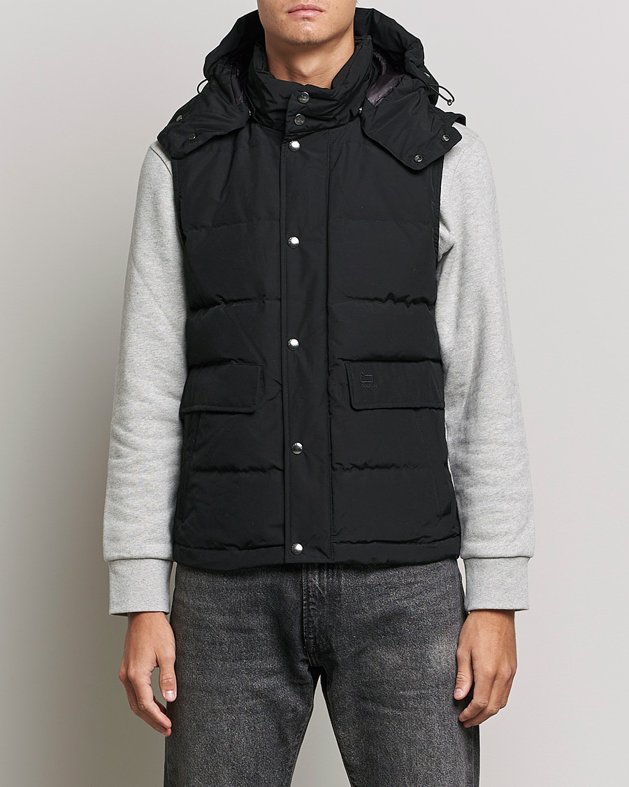 Herren | Woolrich | Woolrich | Aleutian Detachable Hooded Vest Black
