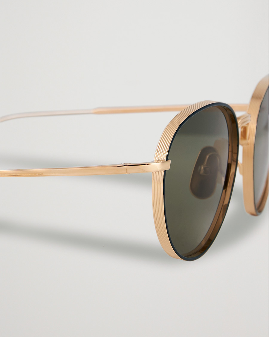 Herren | Sonnenbrillen | Thom Browne | TB-S119 Sunglasses Navy/White Gold