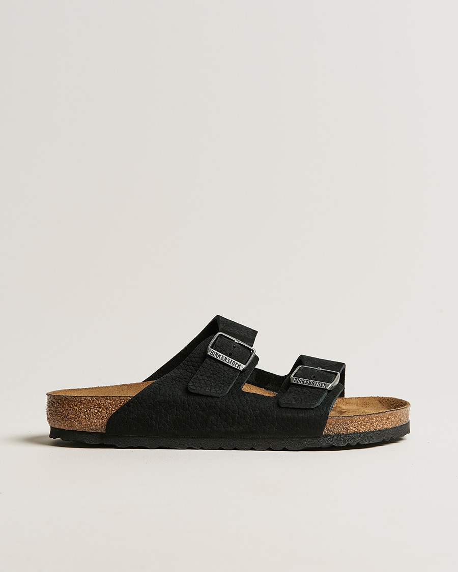 Herren | Sandalen & Pantoletten | BIRKENSTOCK | Arizona Classic Footbed Desert Black Nubuck