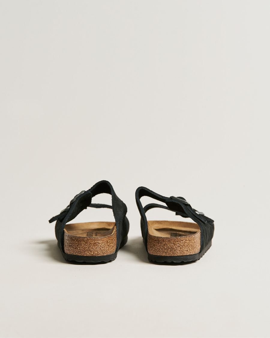 Herren | Sandalen & Pantoletten | BIRKENSTOCK | Arizona Classic Footbed Desert Black Nubuck