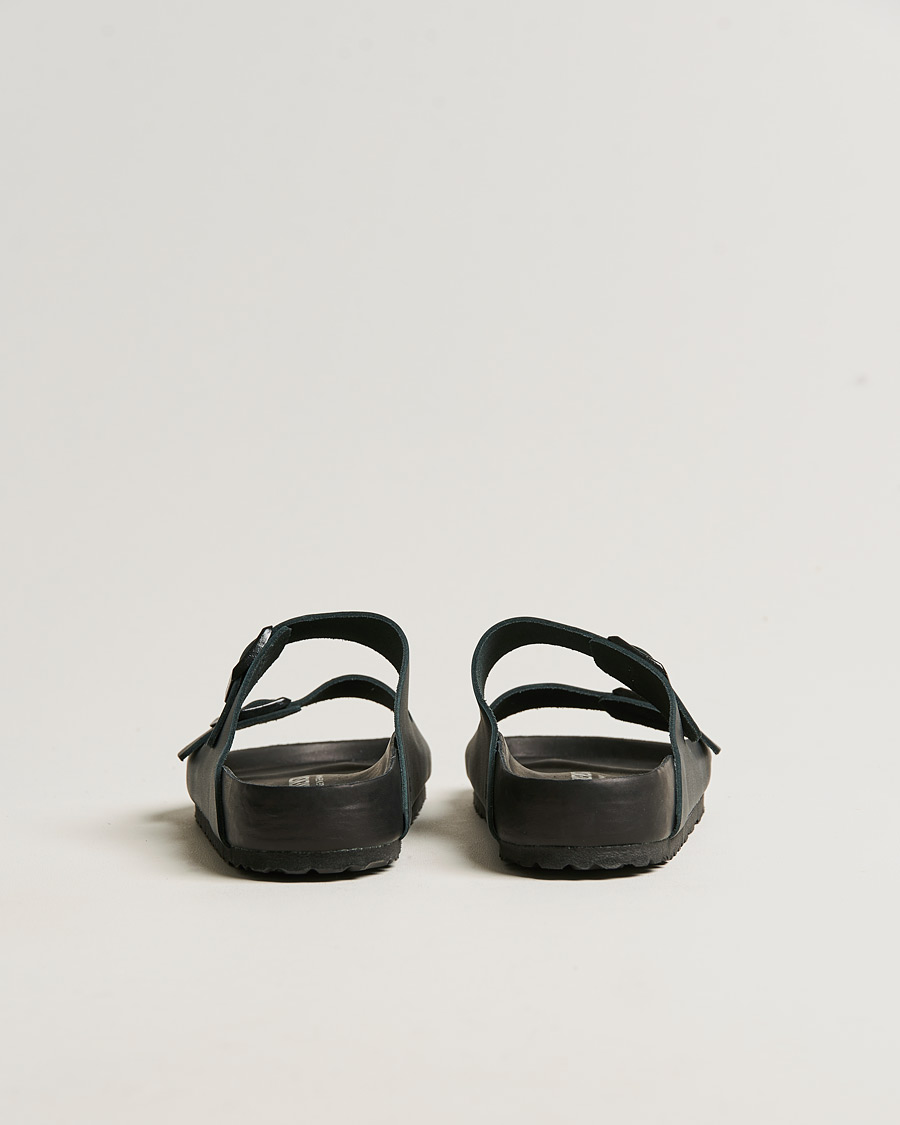 Herren | Hausschuhe & Pantoletten | BIRKENSTOCK | Arizona Exquisite Classic Footbed Black Natural Leather