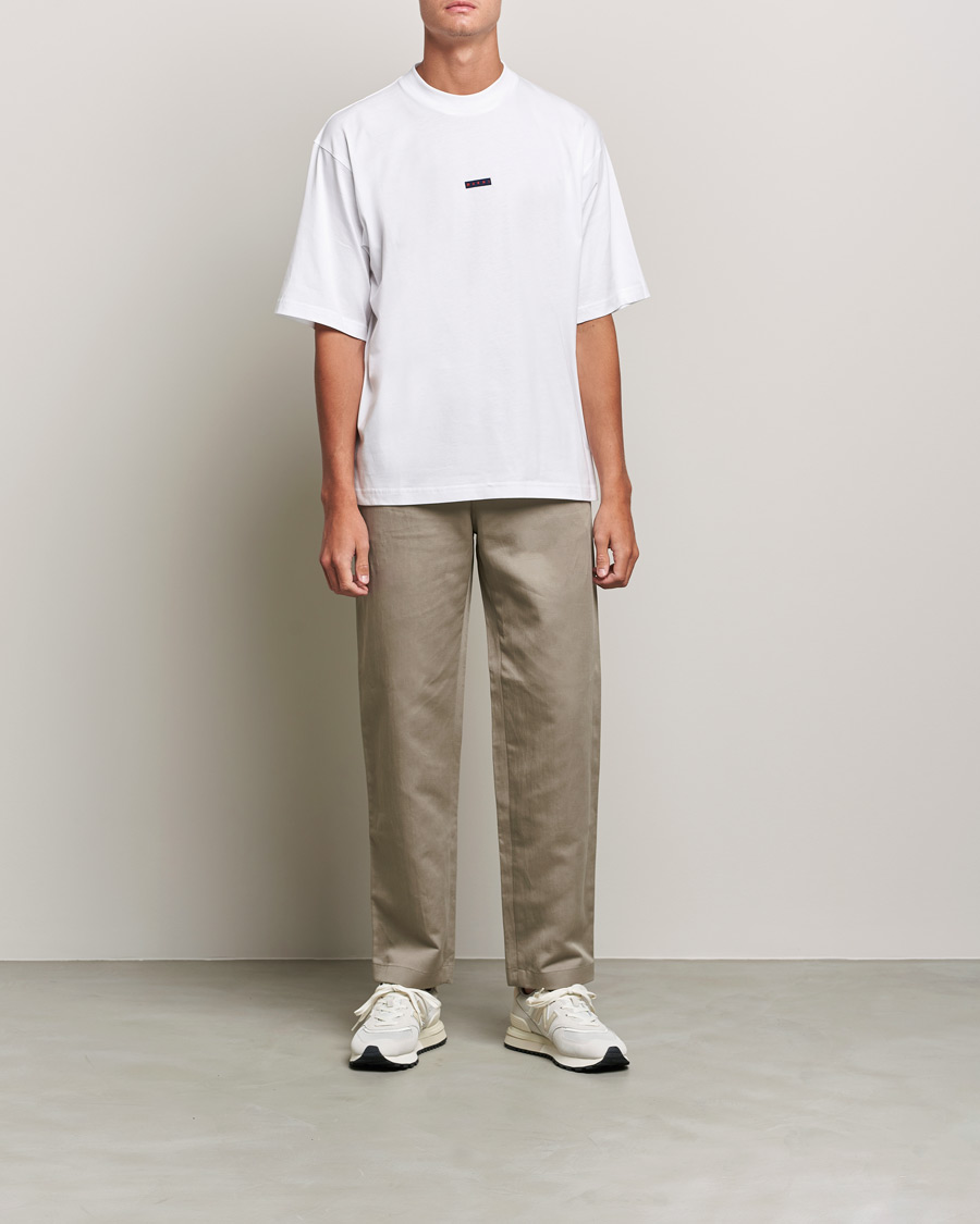 Herren | T-Shirts | Marni | Logo Applied T-Shirt White
