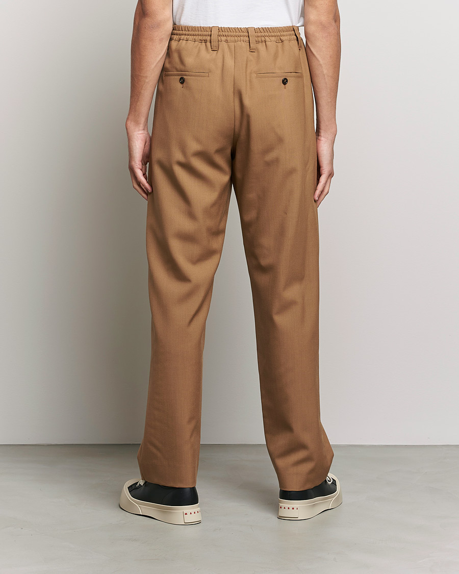 Herren | Hosen | Marni | Tropical Wool Trousers Beige