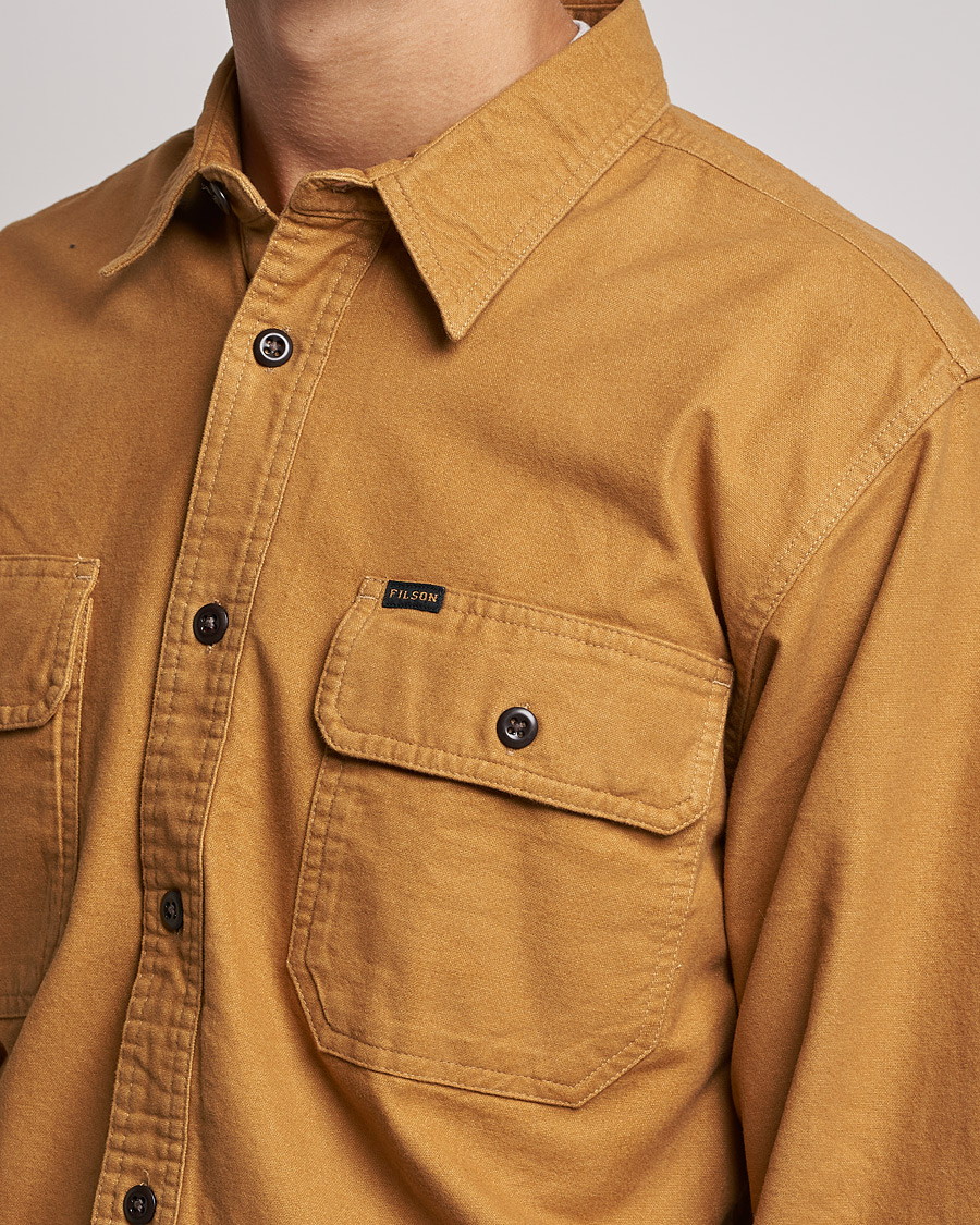 Herren | Hemden | Filson | Field Flannel Shirt Nubuck Tan