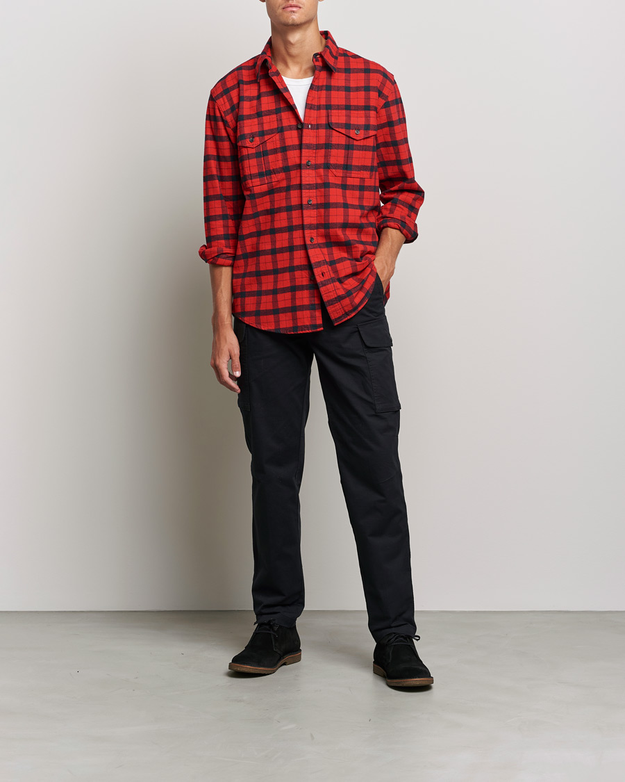 Herren | Hemden | Filson | Alaskan Guide Shirt Red Black Plaid
