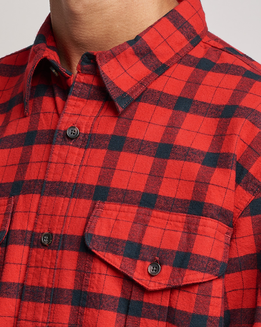 Herren | Hemden | Filson | Alaskan Guide Shirt Red Black Plaid