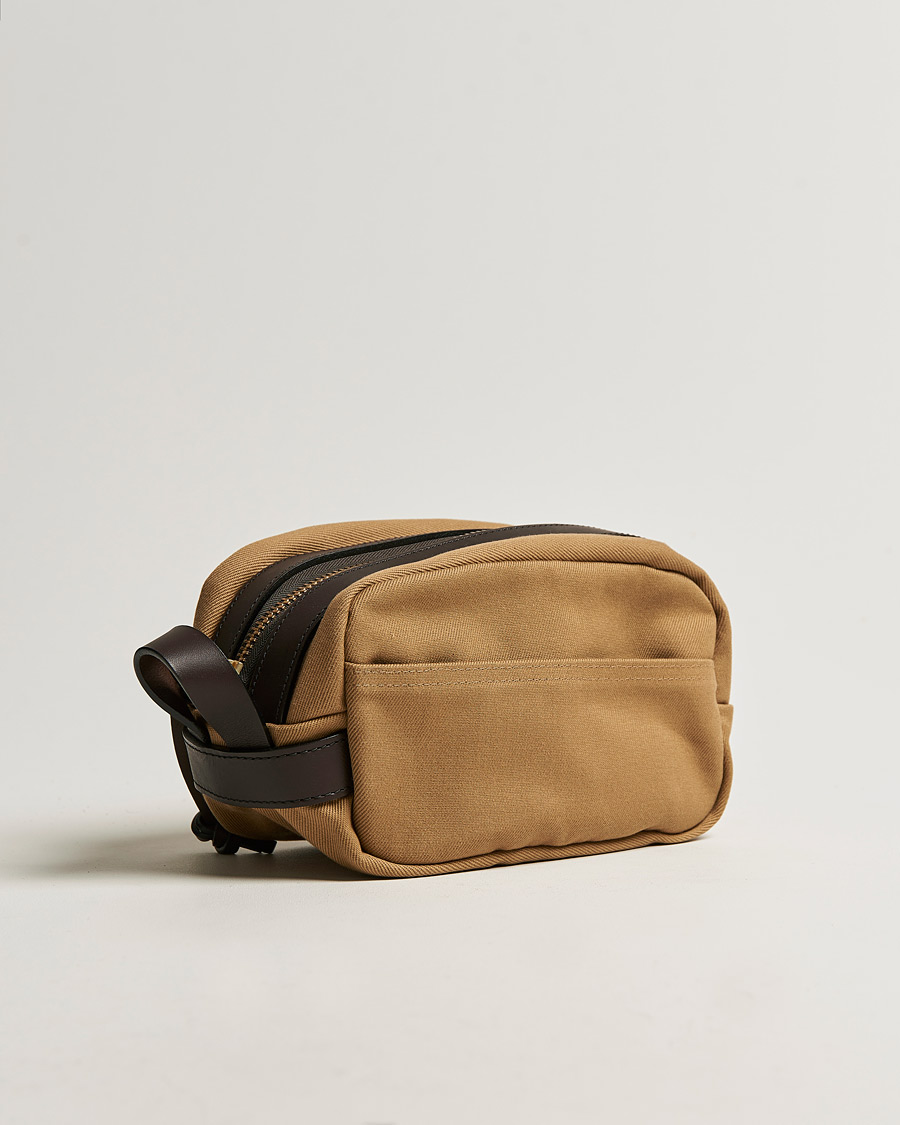 Herren | Kulturbeutel | Filson | Rugged Twill Travel Kit Tan