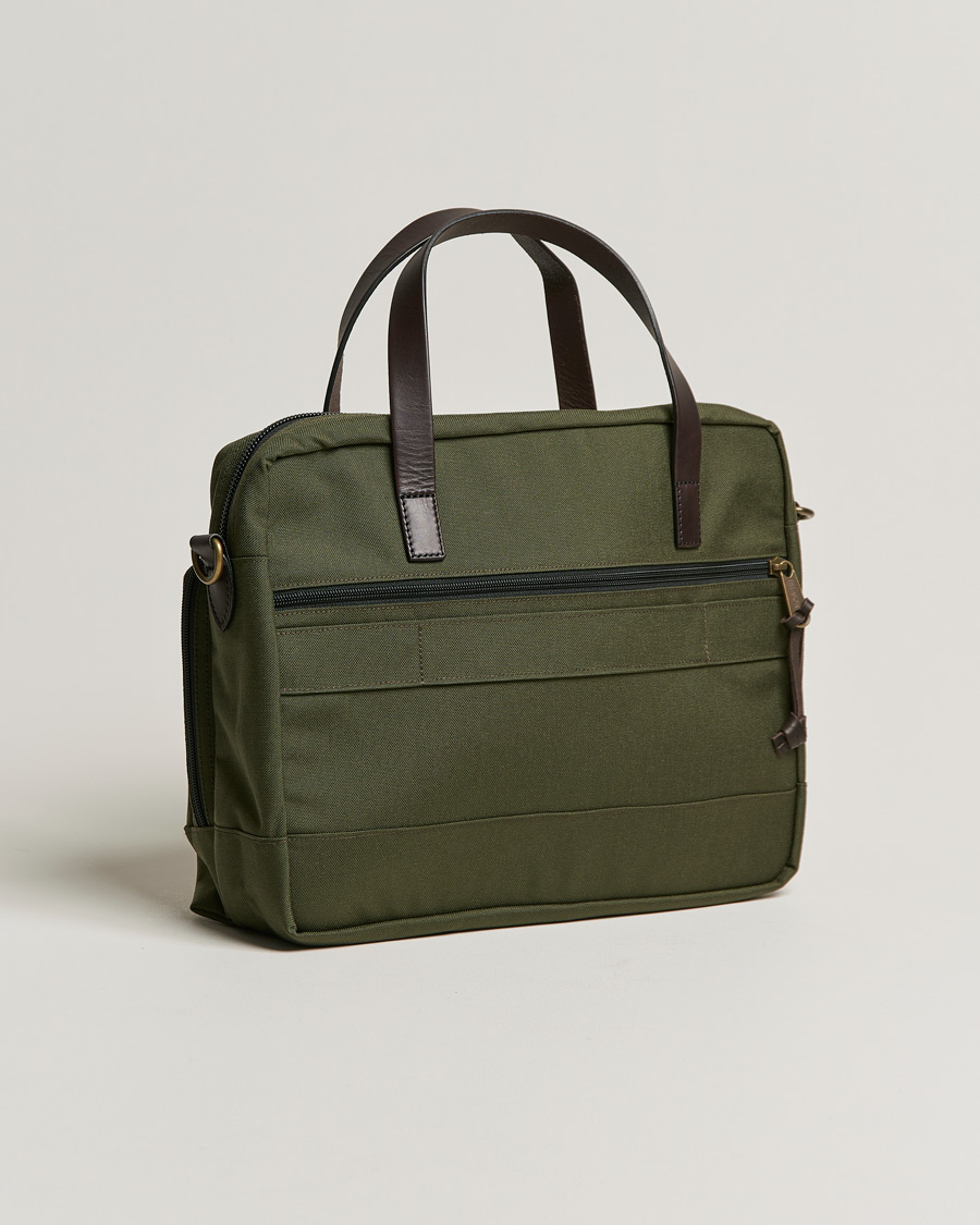 Herren | Filson Dryden Cordura Nylon Briefcase Otter Green | Filson | Dryden Cordura Nylon Briefcase Otter Green