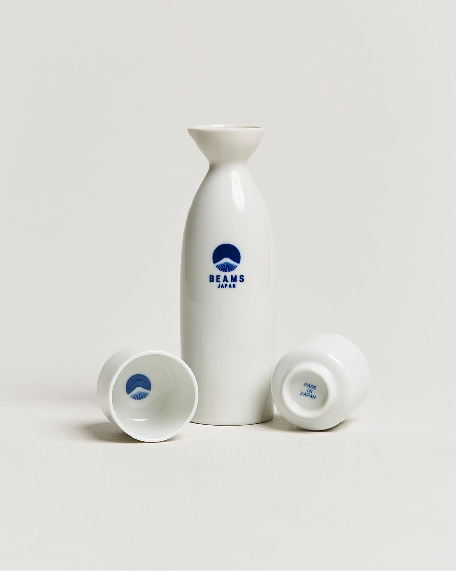 Herren | Japanese Department | Beams Japan | Sake Bottle & Cup Set White