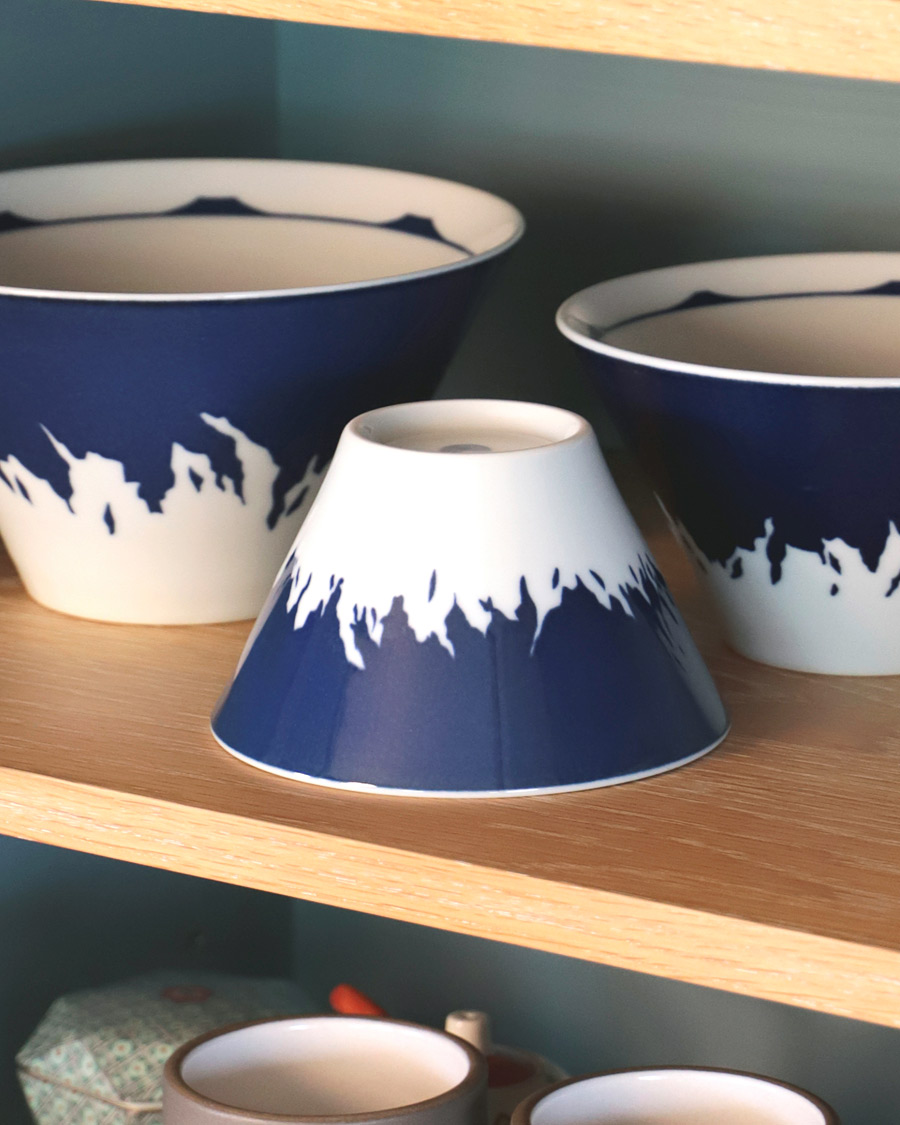 Herren | Beams Japan Mt Fuji Bowl Set Navy | Beams Japan | Mt Fuji Bowl Set Navy