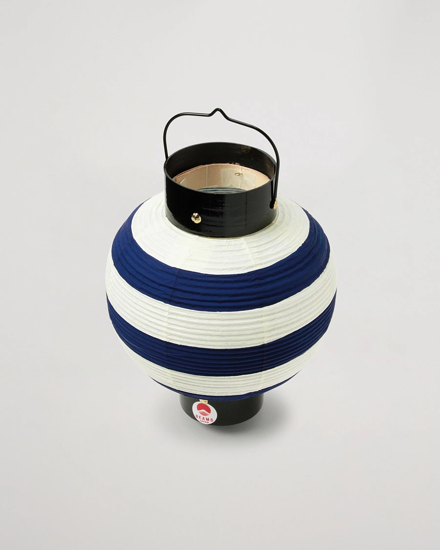 Herren | Japanese Department | Beams Japan | Striped Paper Lantern Indigo