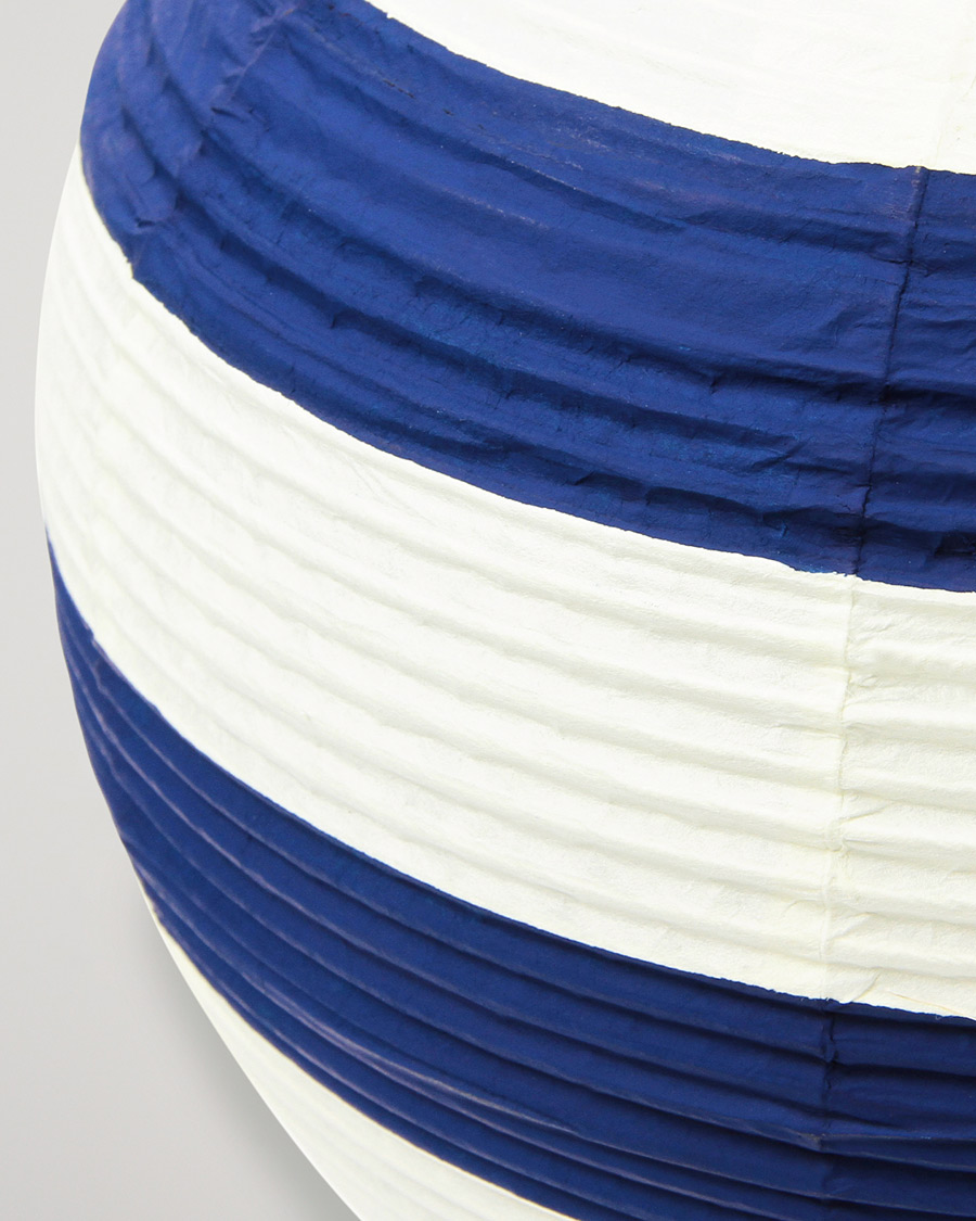 Herren | Dekoration | Beams Japan | Striped Paper Lantern Indigo