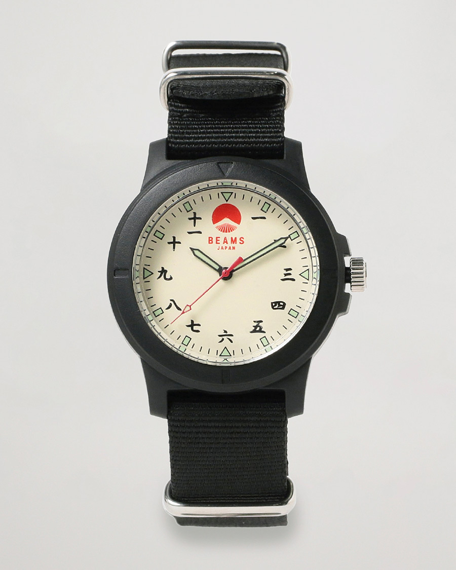 Herren |  | Beams Japan | Kenji Wrist Watch Black