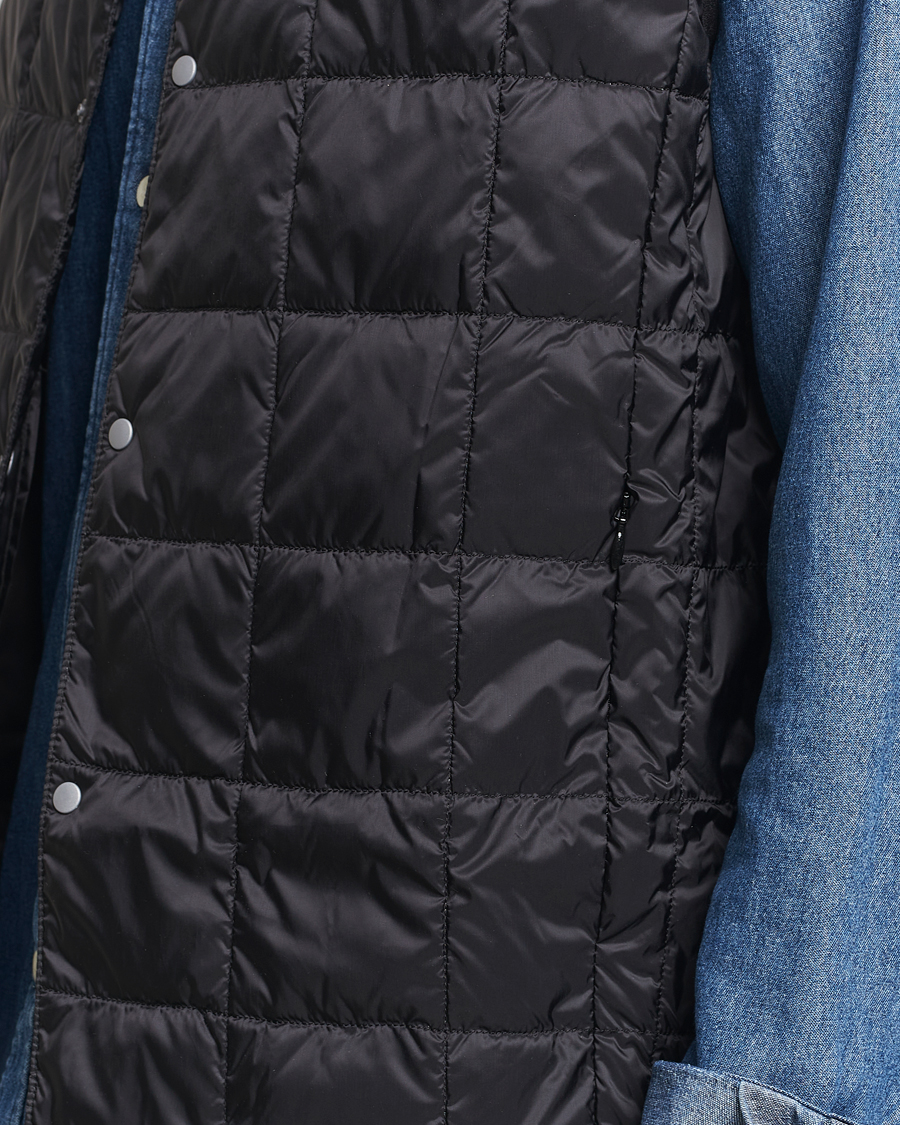 Herren | Jacken | TAION | V-Neck Lightweight Down Vest Black