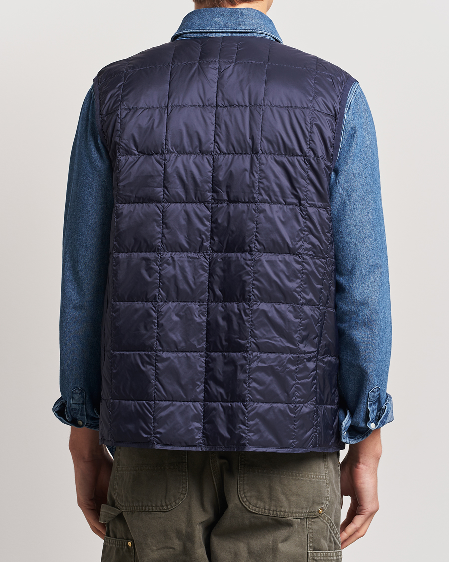 Herren | Jacken | TAION | V-Neck Lightweight Down Vest Navy