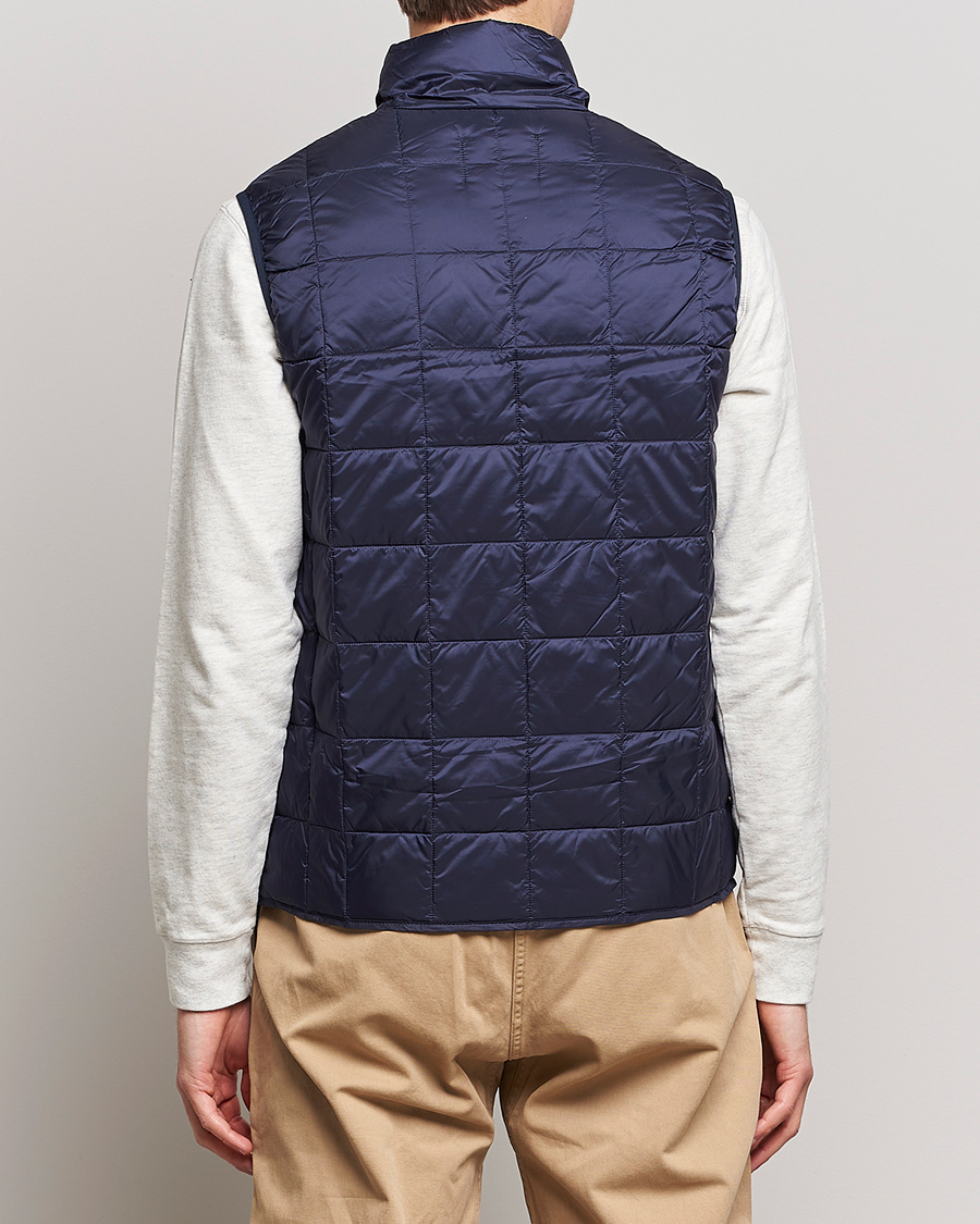 Herren | Jacken | TAION | High Neck Full Zip Lightweight Down Vest Navy