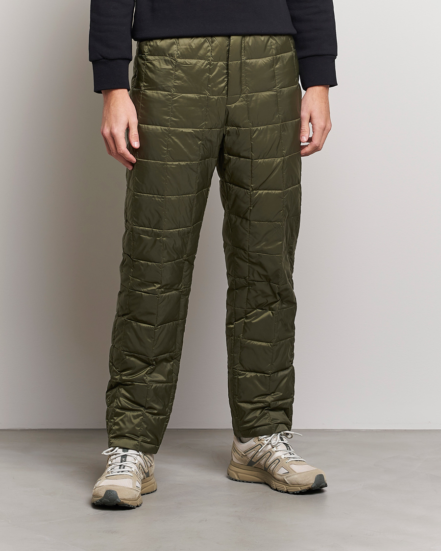 Herren | Hosen | TAION | Regular Straight Down Pants Dark Olive