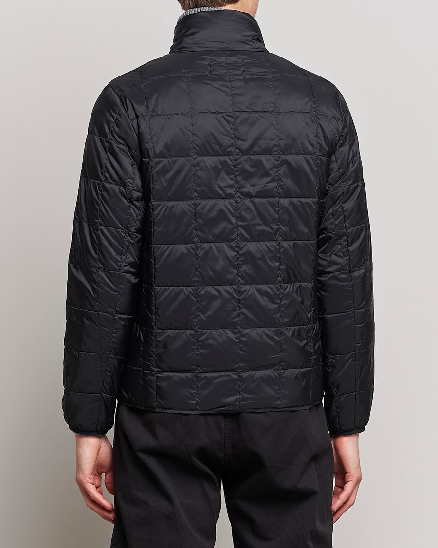 Herren | Jacken | TAION | High Neck Full Zip Lightweight Down Jacket Black