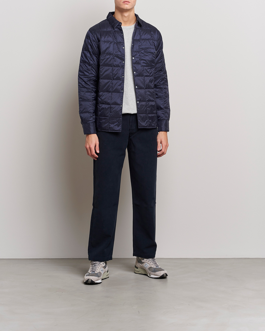 Herren | Hemden | TAION | Lightweight Down Shirt Navy