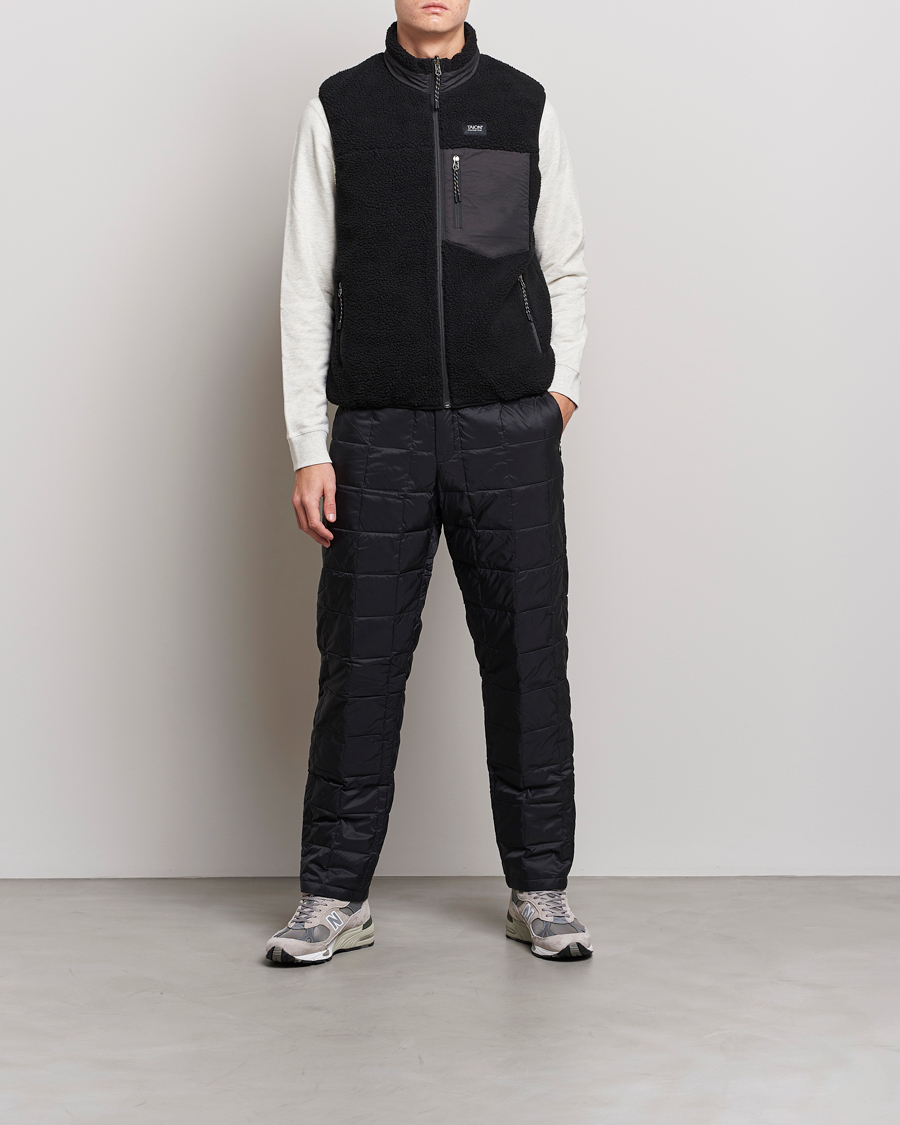 Herren | Jacken | TAION | Reversible Fleece Vest Black/Black