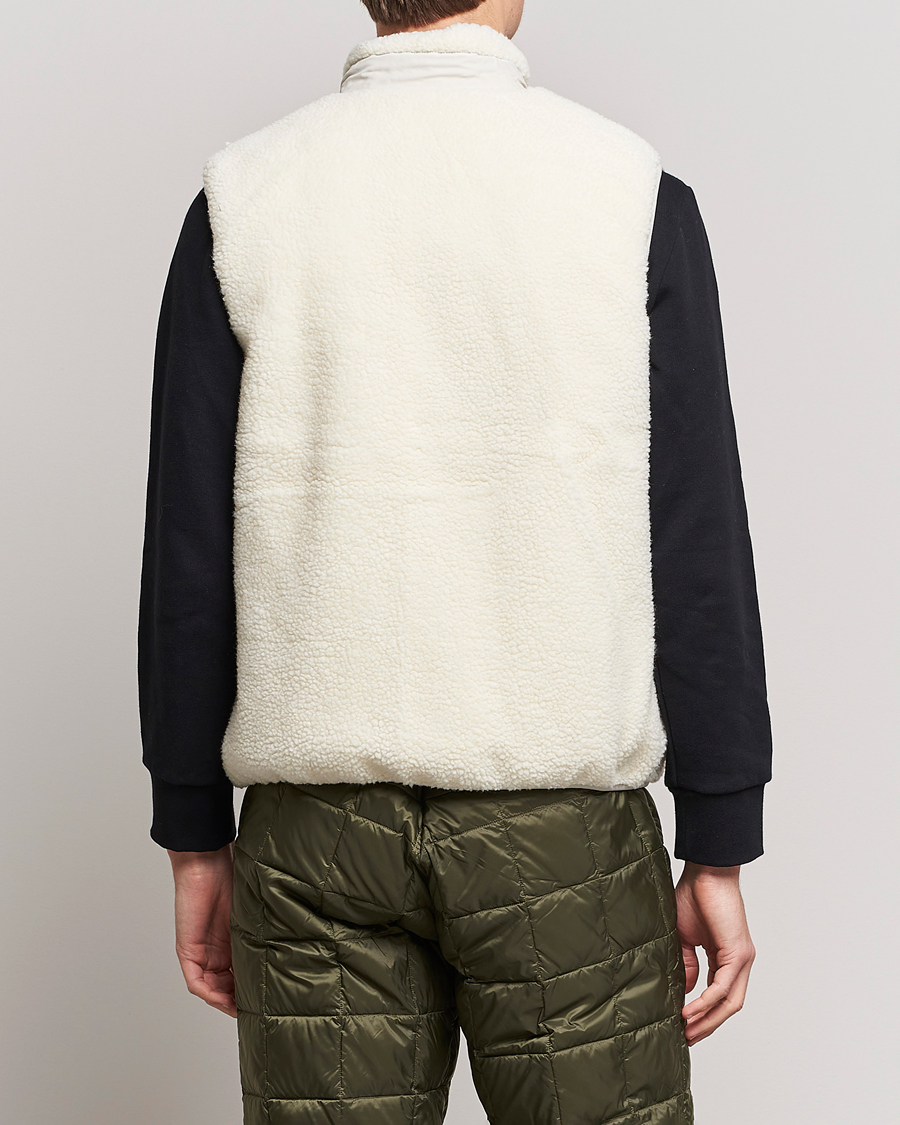 Herren | Jacken | TAION | Reversible Fleece Vest Ice Grey/Ivory