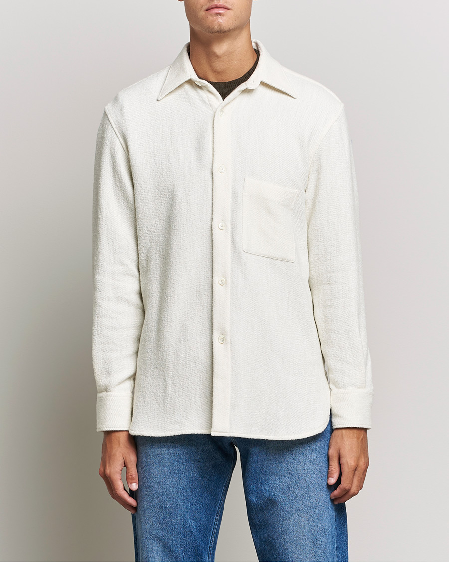 Herren | Sunflower | Sunflower | Alan Boucle Overshirt Off White