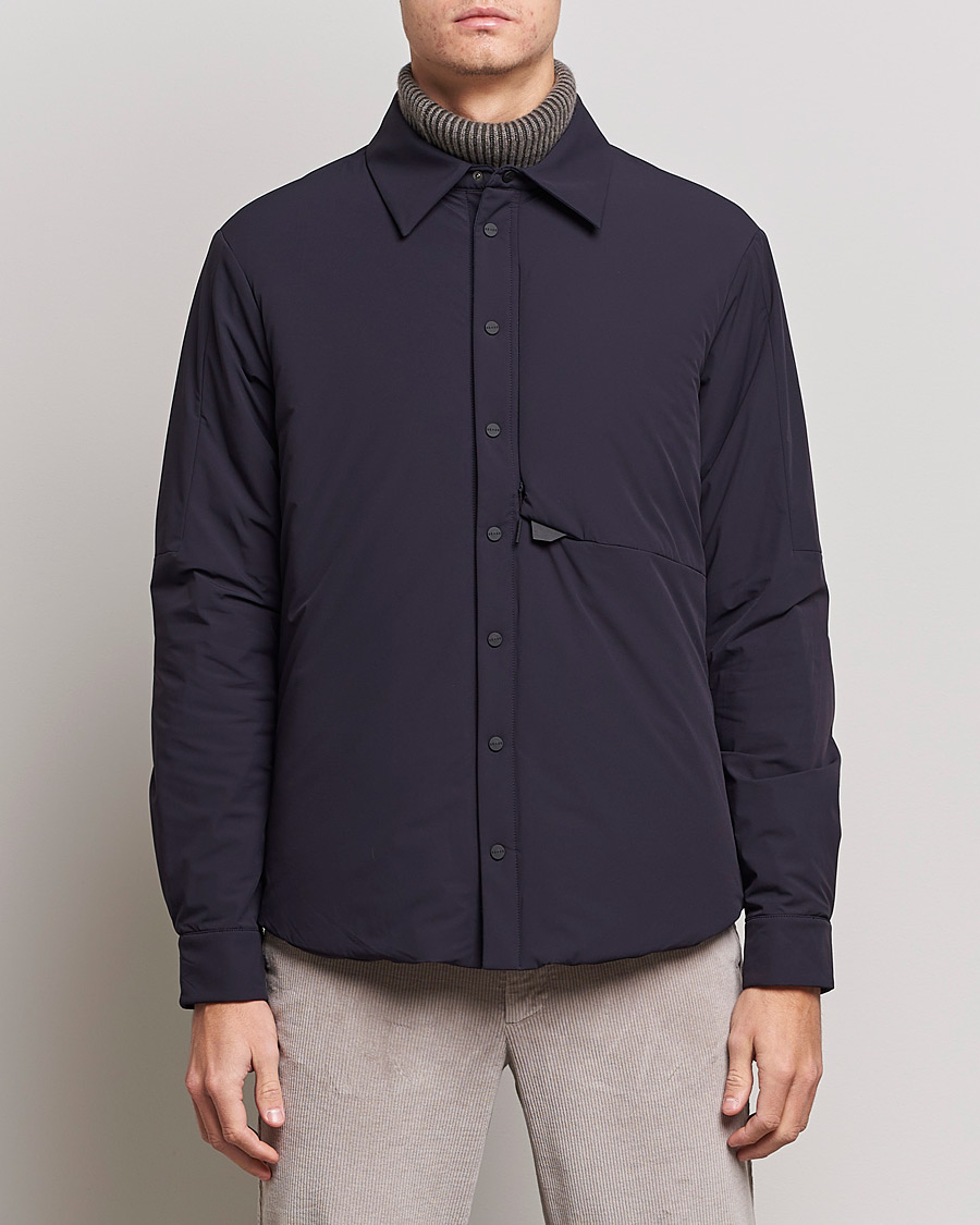 Herren | Jacken | SEASE | Gate Padded Overshirt Navy