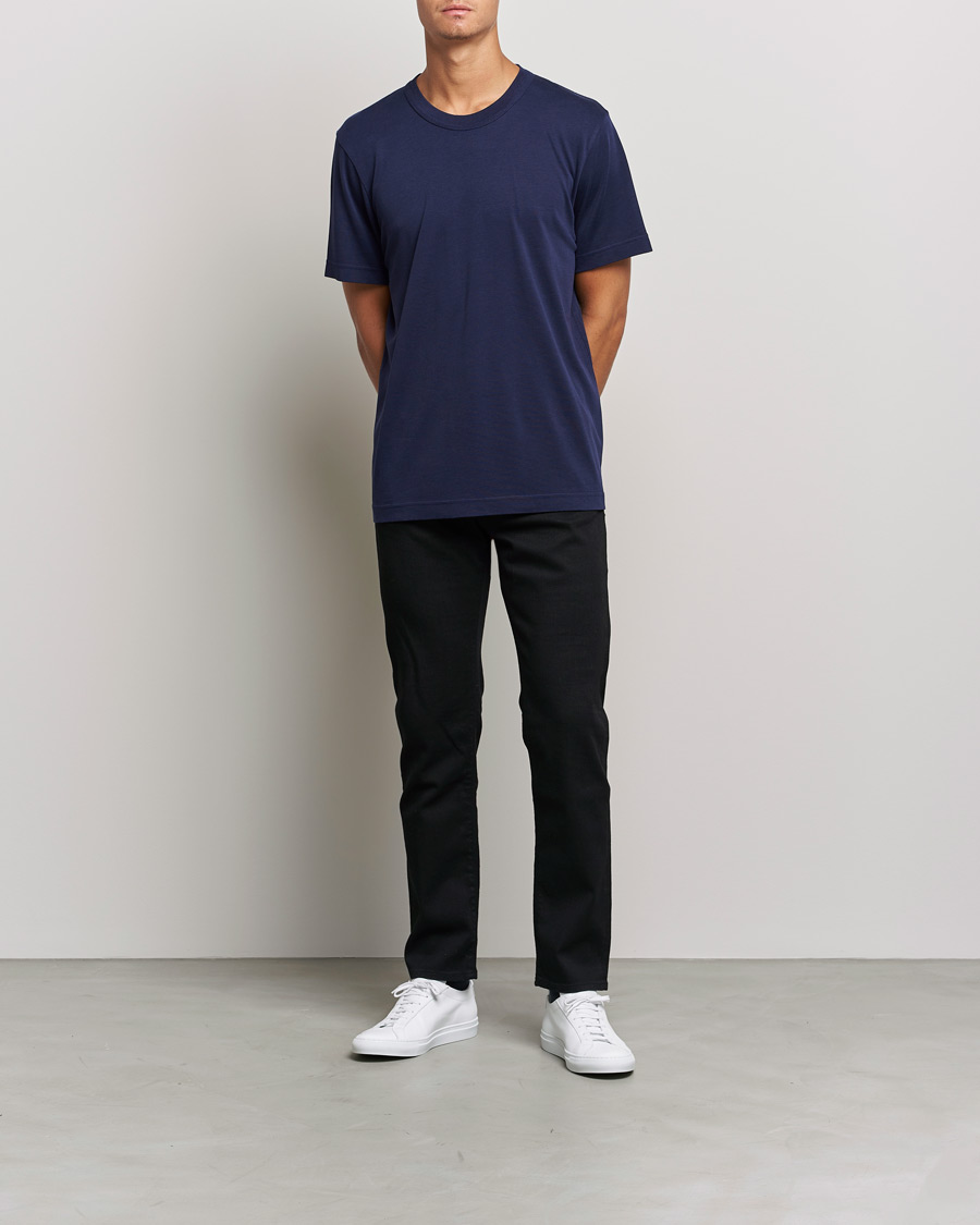 Herren | T-Shirts | CDLP | Heavyweight T-Shirt Navy