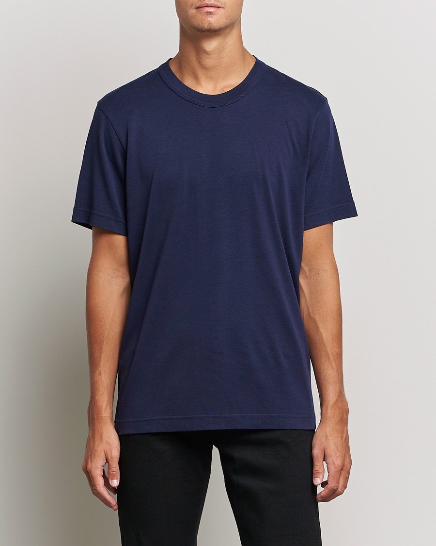 Herren | Kleidung | CDLP | Heavyweight T-Shirt Navy