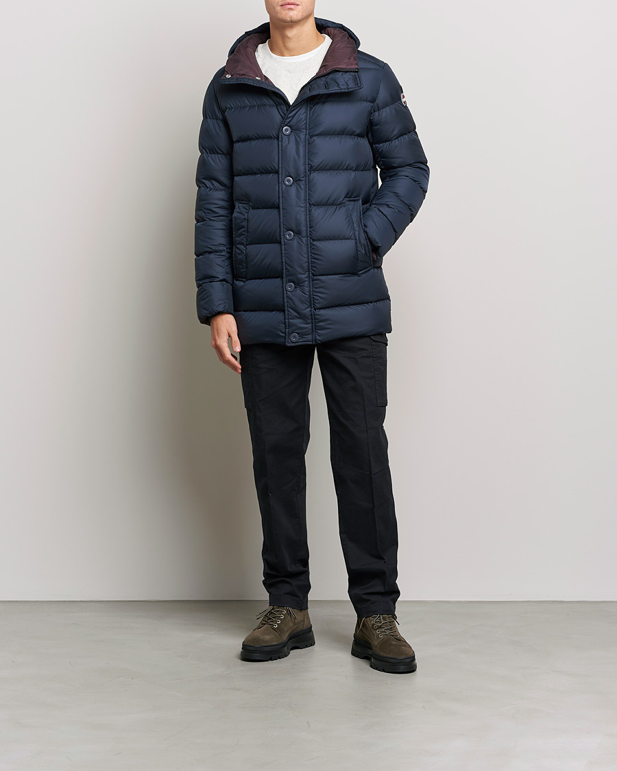 Herren | Jacken | Colmar | Concrete Mid Down Parka Navy