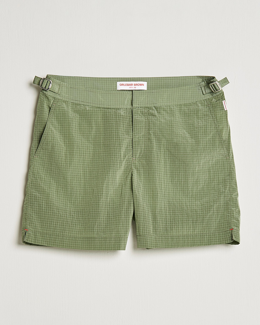 Herren | Badehosen | Orlebar Brown | Bulldog Ripstop Swim Shorts Parachute Green