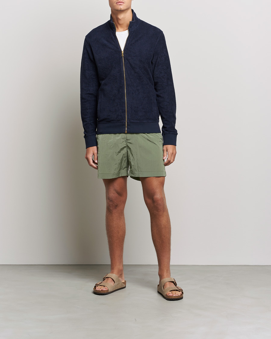 Herren | Badehosen | Orlebar Brown | Bulldog Ripstop Swim Shorts Parachute Green