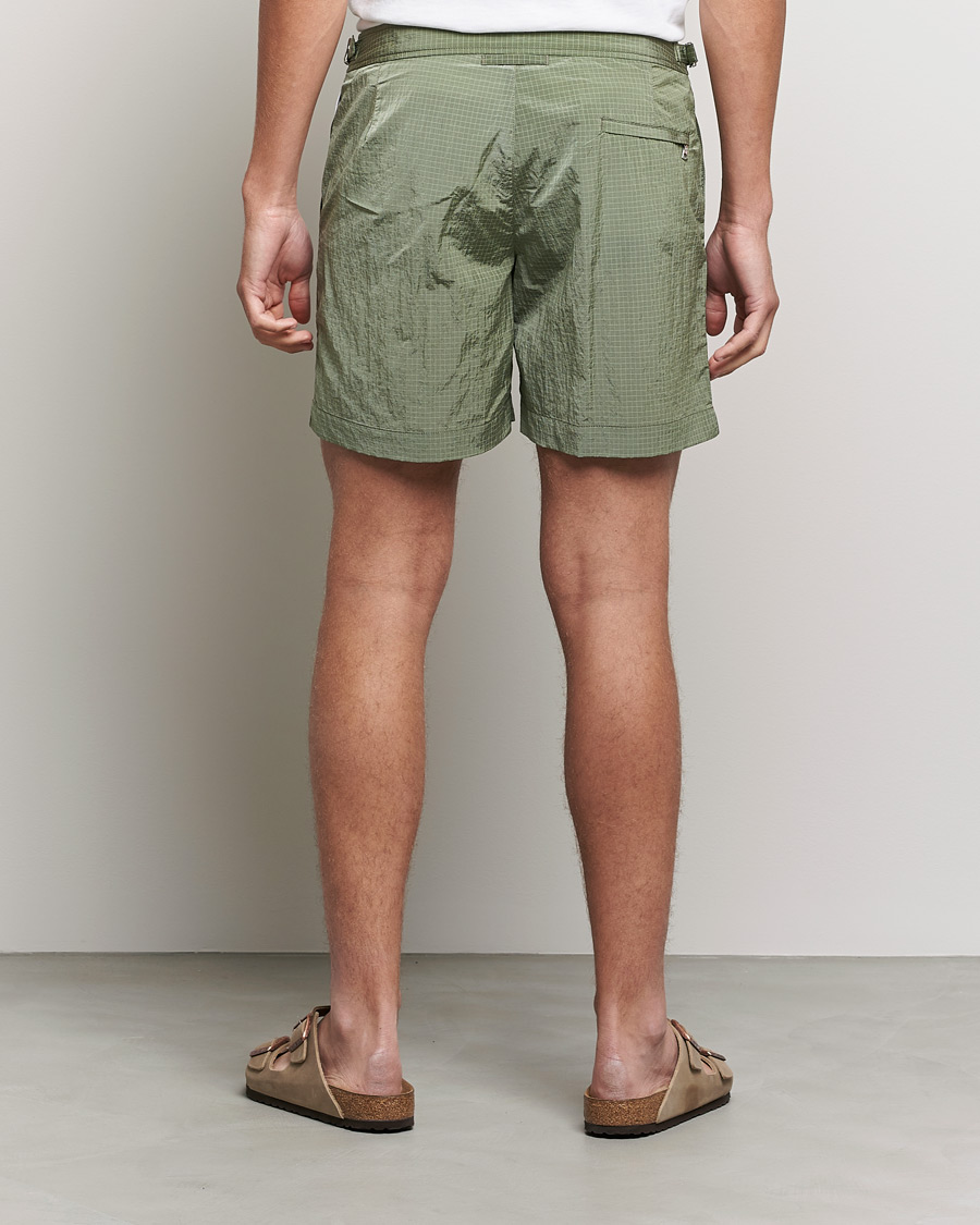 Herren | Badehosen | Orlebar Brown | Bulldog Ripstop Swim Shorts Parachute Green