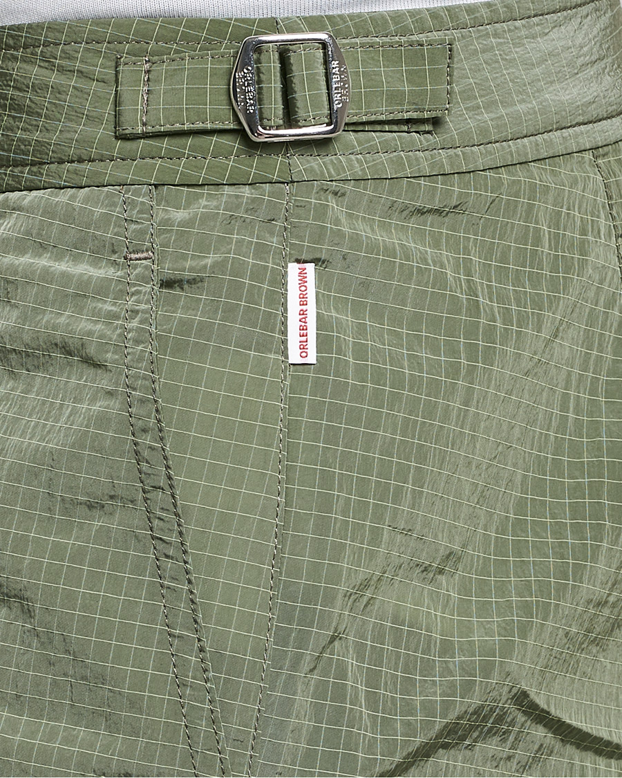 Herren | Badehosen | Orlebar Brown | Bulldog Ripstop Swim Shorts Parachute Green