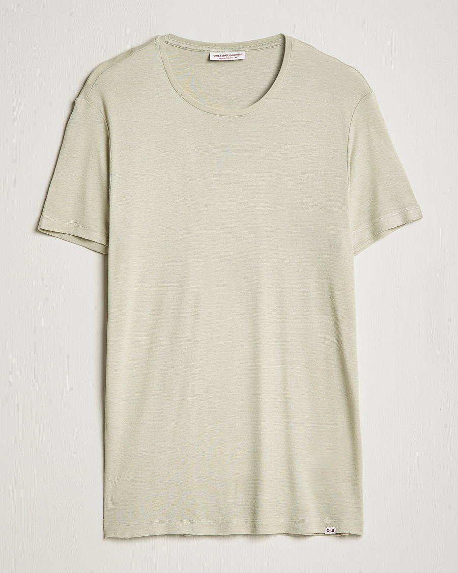 Herren |  | Orlebar Brown | OB Classic Modal/Cashmere T-Shirt Parched Green
