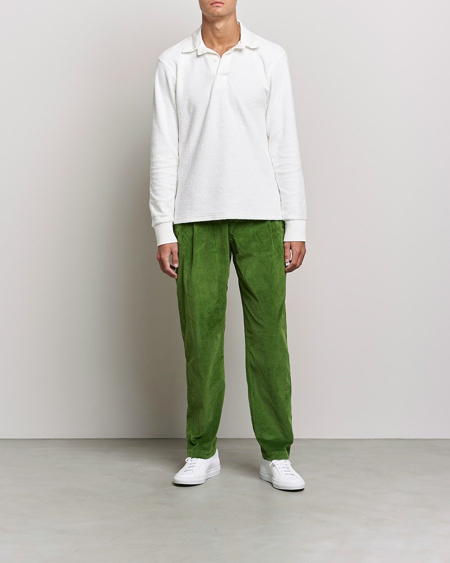 Herren | Hosen | Orlebar Brown | Dunmore Cotton Cord Trousers Conifer