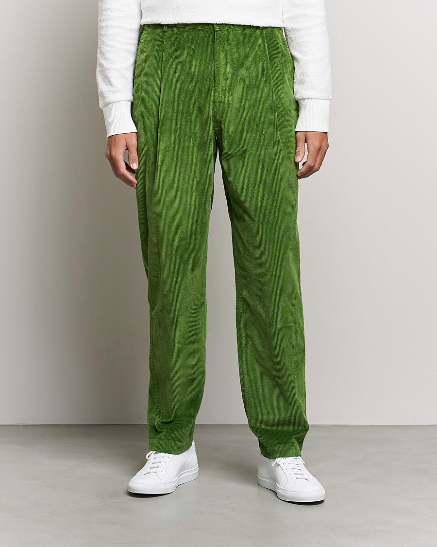 Herren | Hosen | Orlebar Brown | Dunmore Cotton Cord Trousers Conifer