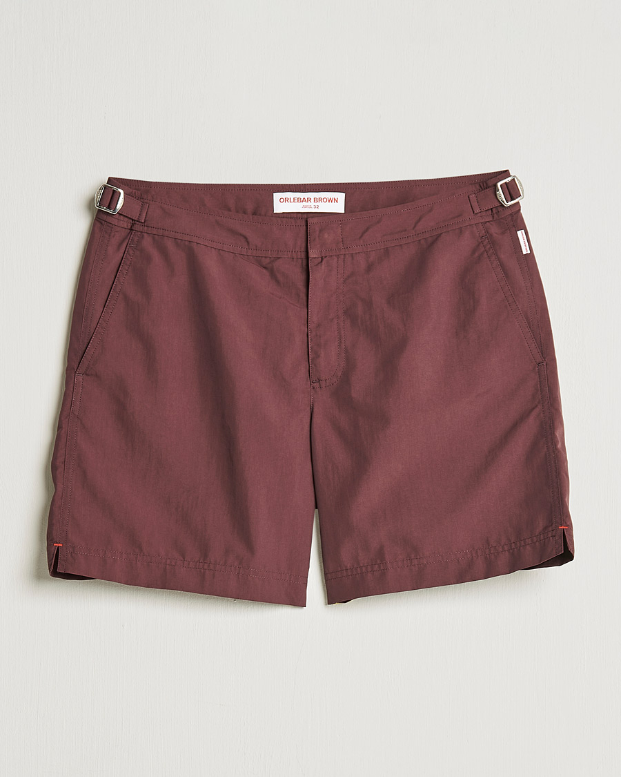 Herren | Badehosen | Orlebar Brown | Bulldog II Medium Lenght Swim Shorts Damson