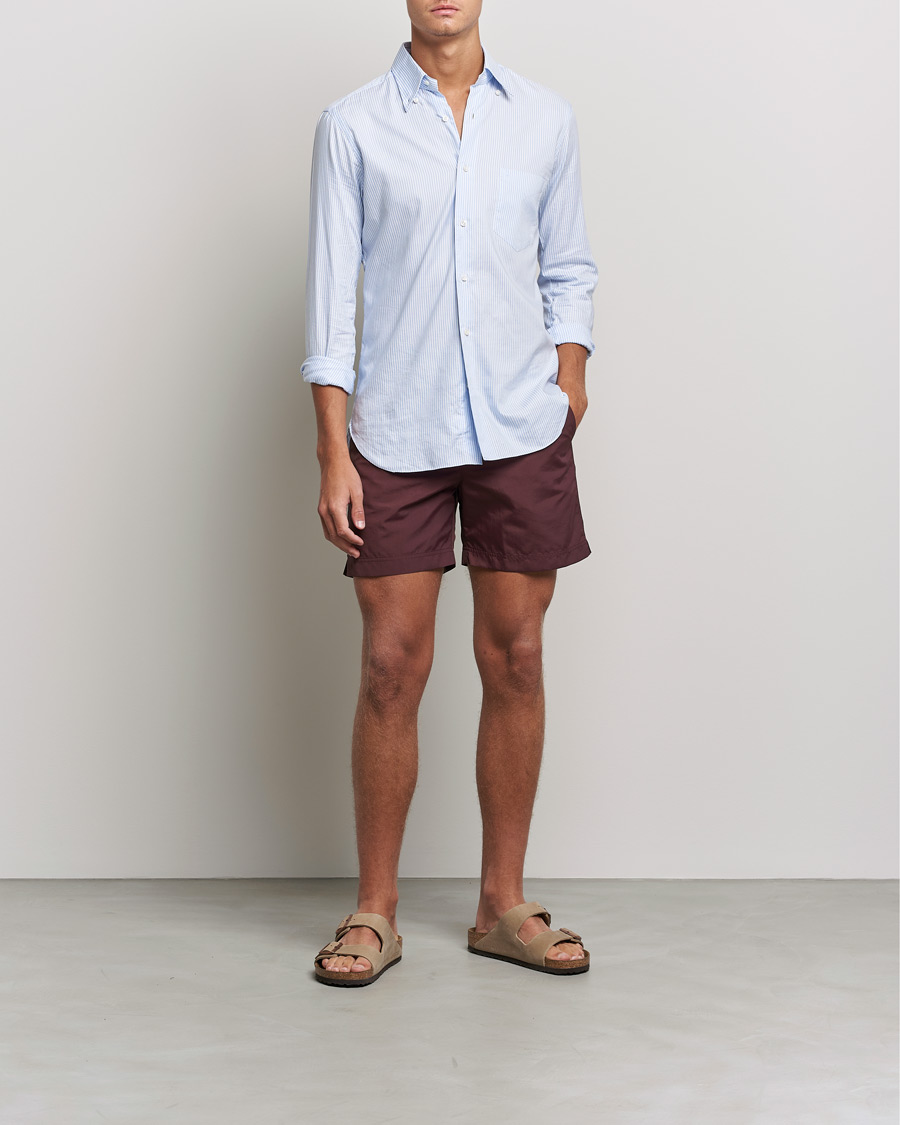 Herren | Badehosen | Orlebar Brown | Bulldog II Medium Lenght Swim Shorts Damson