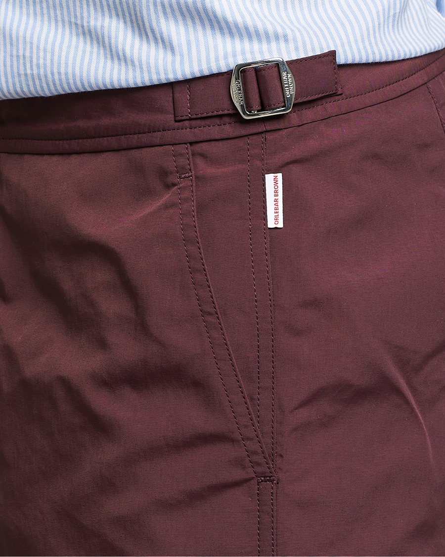 Herren | Badehosen | Orlebar Brown | Bulldog II Medium Lenght Swim Shorts Damson