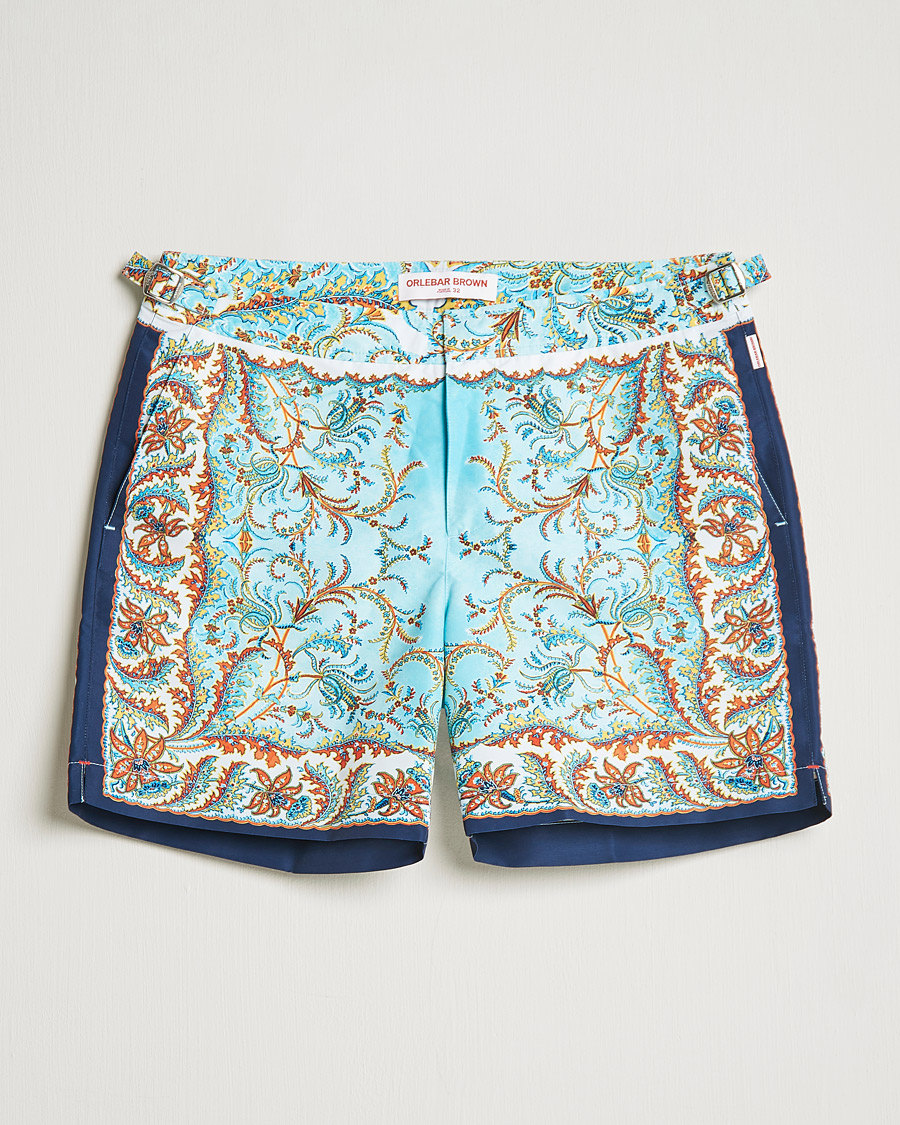 Herren | Badehosen | Orlebar Brown | Bulldog Praire Paisley Swim Shorts Multi