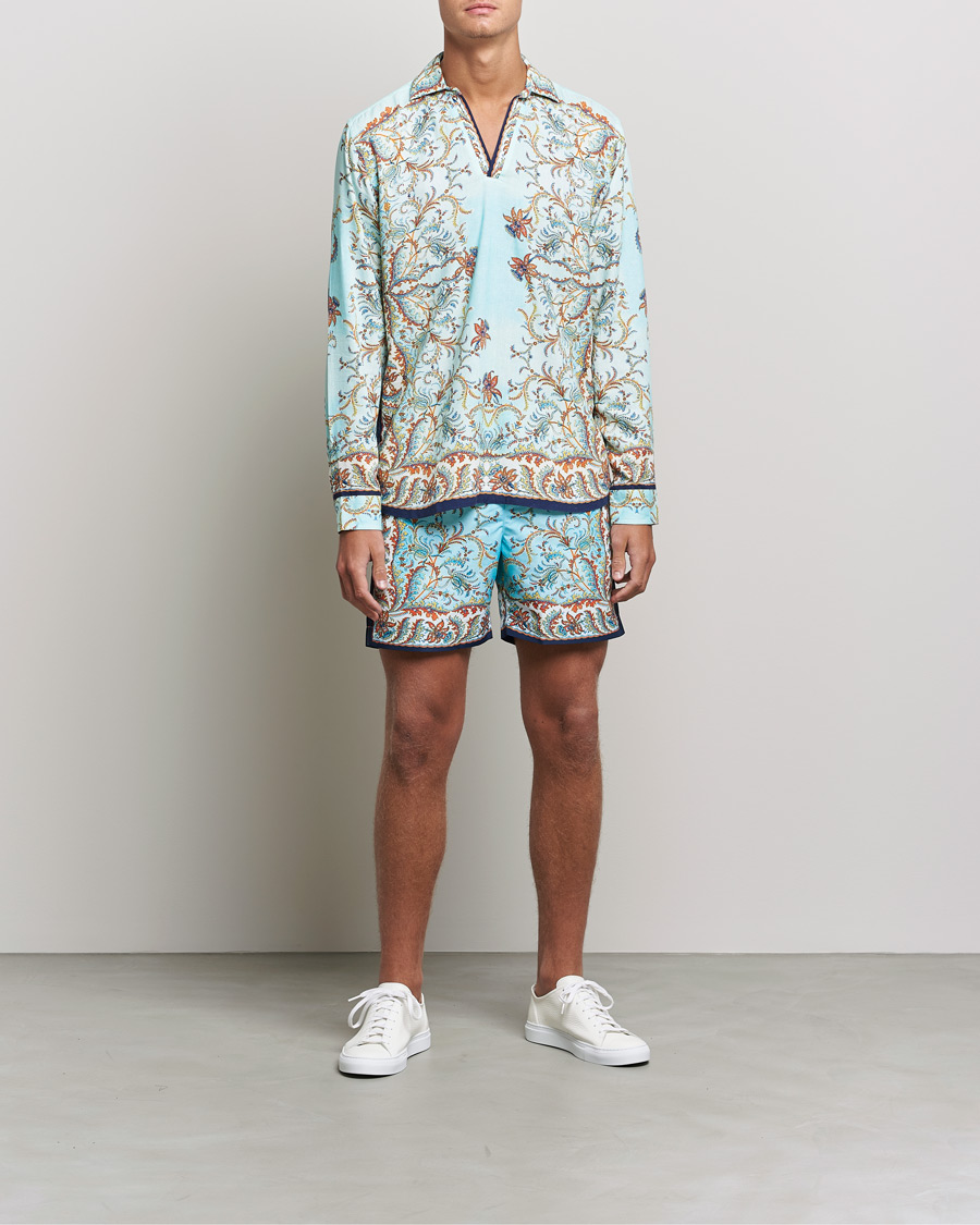 Herren | Badehosen | Orlebar Brown | Bulldog Praire Paisley Swim Shorts Multi
