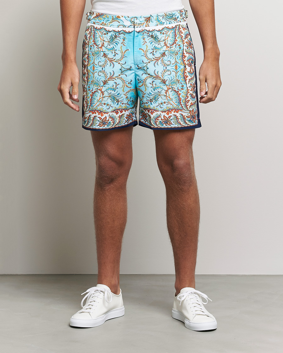 Herren | Badehosen | Orlebar Brown | Bulldog Praire Paisley Swim Shorts Multi