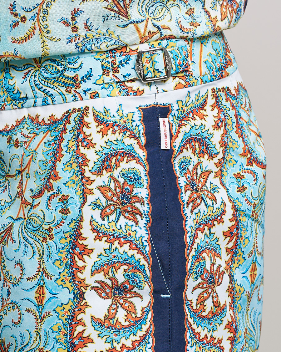 Herren | Badehosen | Orlebar Brown | Bulldog Praire Paisley Swim Shorts Multi