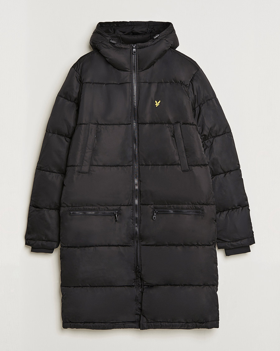 Herren | Jacken | Lyle & Scott | Long Line Wadded Jacket Black