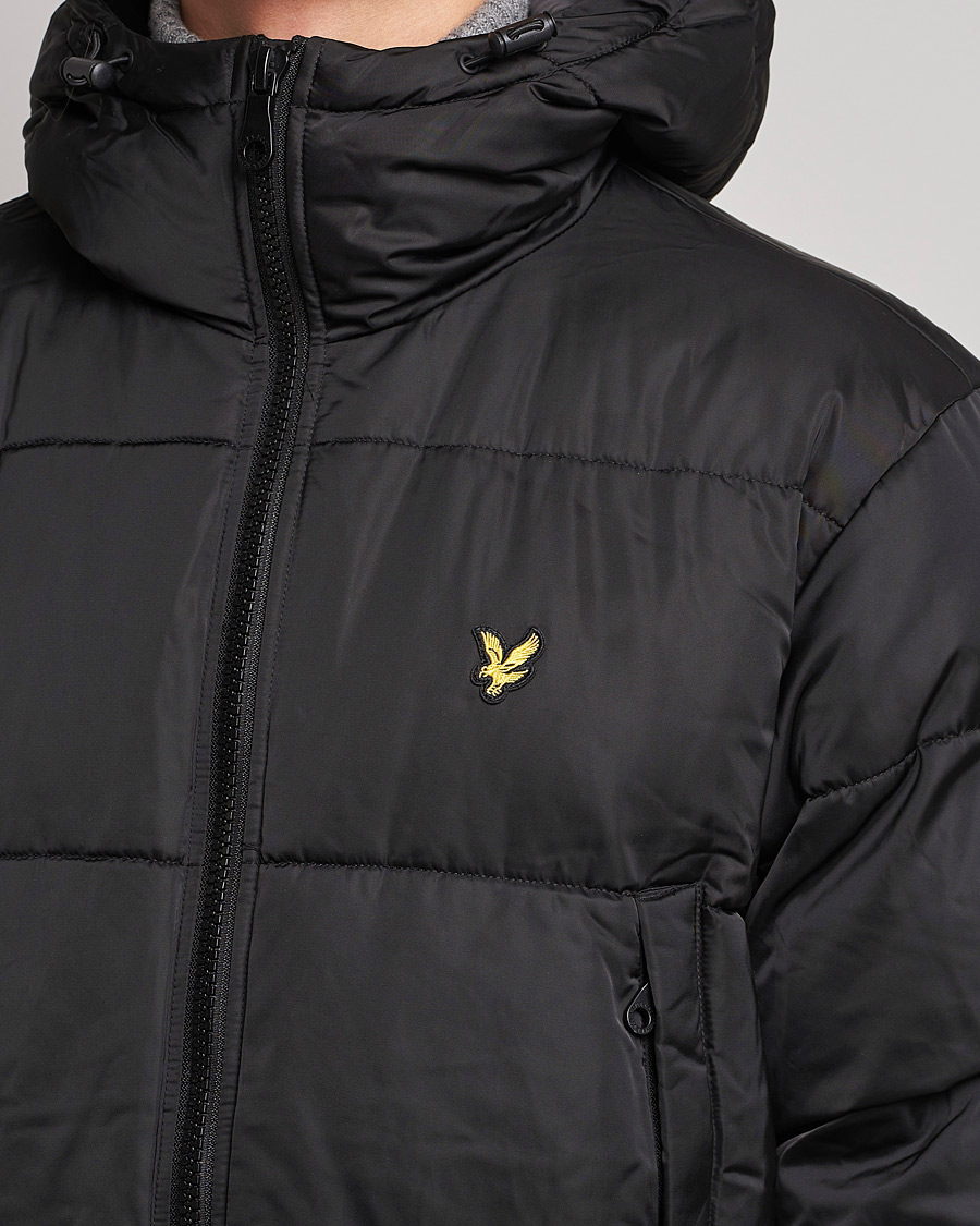 Herren | Jacken | Lyle & Scott | Long Line Wadded Jacket Black