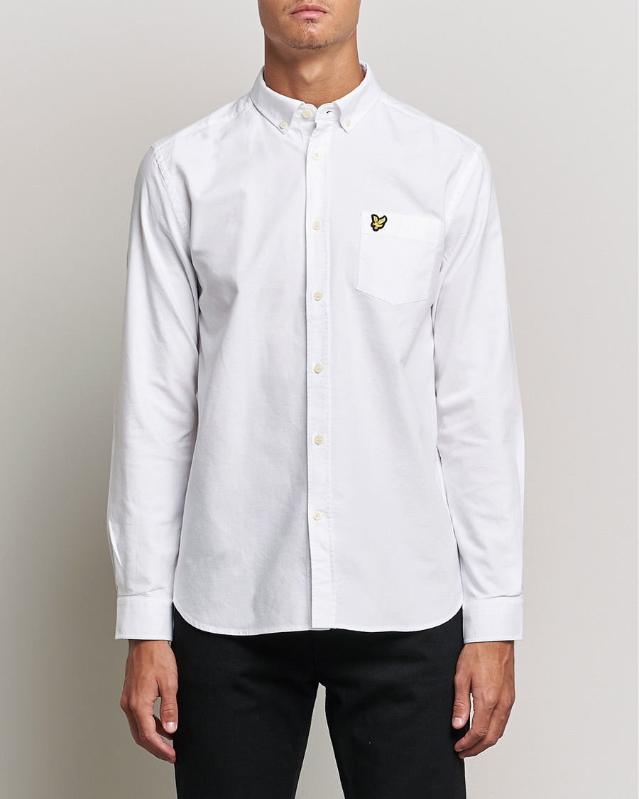 Herren | Hemden | Lyle & Scott | Lightweight Oxford Shirt White