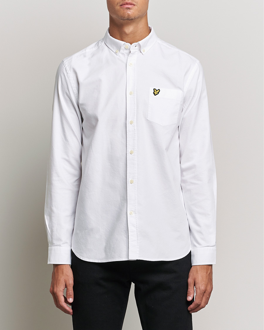 Herren | Lyle & Scott | Lyle & Scott | Lightweight Oxford Shirt White