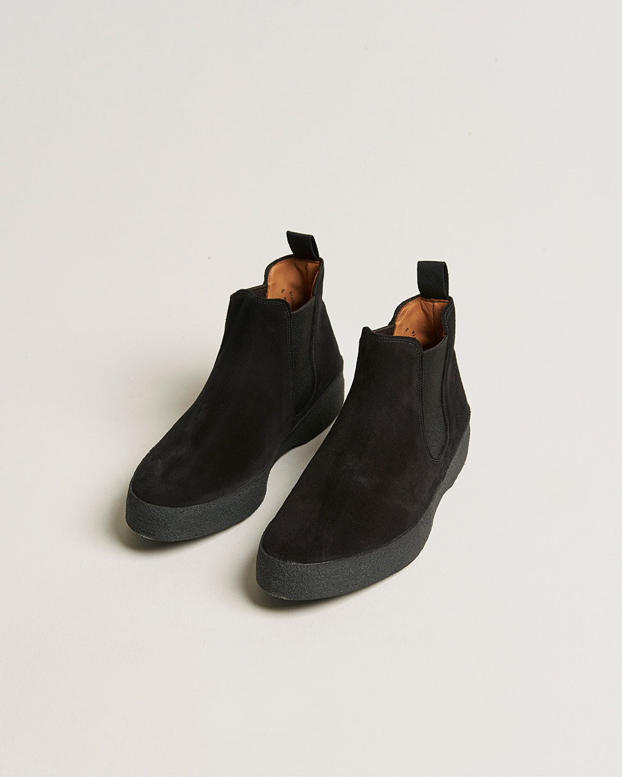 Herren | Winterschuhe | Sanders | Adam Chelsea Boot Black Suede