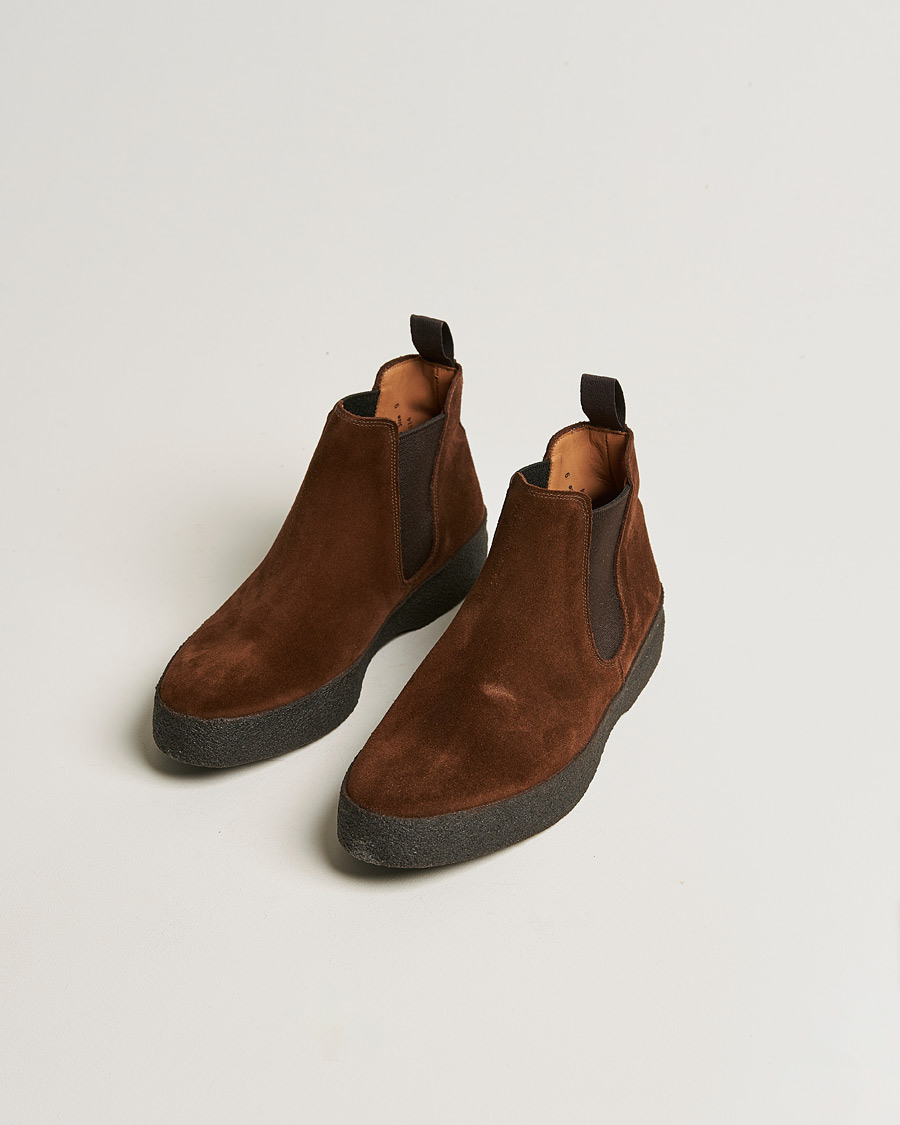 Men | Black boots | Sanders | Adam Chelsea Boot Polo Snuff Suede